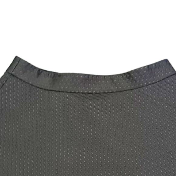 Banana Republic Skirt 10 Petite Black Skater BR Textured Flare A-line Mini Short - Picture 3 of 14